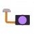 Fingerprint Sensor Flex Cable For Lg Q Stylus Plus Violet By - Maxbhi Com