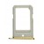 Sim Card Holder Tray For Samsung Galaxy S6 Edge Gold - Maxbhi Com