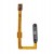 Fingerprint Sensor Flex Cable For Huawei Y9s White By - Maxbhi Com