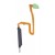 Fingerprint Sensor Flex Cable For Xiaomi Redmi Note 10 Pro Black By - Maxbhi Com