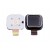Home Button Complete For Samsung S3350 White By - Maxbhi Com