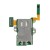 Sim Connector Flex Cable For Moto Z2 Play By - Maxbhi Com