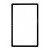 Replacement Front Glass For Samsung Galaxy Tab A7 10 4 2020 Black By - Maxbhi Com