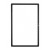 Replacement Front Glass For Samsung Galaxy Tab A7 10 4 2020 Black By - Maxbhi Com