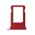 Sim Card Holder Tray For Apple Iphone 8 Plus Red - Maxbhi Com