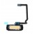 Fingerprint Sensor Flex Cable For Samsung Smg850a Gold By - Maxbhi Com