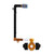 Fingerprint Sensor Flex Cable For Samsung Galaxy S6 Duos White By - Maxbhi Com