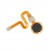 Fingerprint Sensor Flex Cable For Htc One X10 Black By - Maxbhi Com