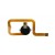 Fingerprint Sensor Flex Cable For Blu Vivo Xi Plus Silver By - Maxbhi Com