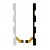Volume Button Flex Cable For Alcatel 1v 2019 By - Maxbhi Com