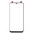 Replacement Front Glass For Samsung Galaxy A50 Black By - Maxbhi Com