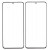 Replacement Front Glass For Huawei P50 Pro Black By - Maxbhi Com