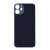 Back Panel Cover For Apple Iphone 12 Mini Black - Maxbhi Com