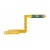 Fingerprint Sensor Flex Cable For Samsung Galaxy A7 2018 Black By - Maxbhi Com