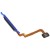 Fingerprint Sensor Flex Cable For Xiaomi Redmi Note 10 5g Silver By - Maxbhi Com