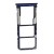 Sim Card Holder Tray For Xiaomi Redmi Y3 Blue - Maxbhi Com