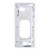 Lcd Frame Middle Chassis For Sony Xperia Xz3 Silver By - Maxbhi Com
