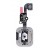 Home Button Complete For Apple Iphone 6s Plus Silver By - Maxbhi Com