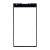 Replacement Front Glass For Blackberry Priv Black By - Maxbhi Com