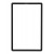 Replacement Front Glass For Samsung Galaxy Tab S5e Black By - Maxbhi Com