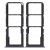 Sim Card Holder Tray For Realme Q3 5g Black - Maxbhi Com