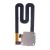 Fingerprint Sensor Flex Cable For Motorola Moto E5 Plus Black By - Maxbhi Com