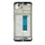 Lcd Frame Middle Chassis For Xiaomi Poco M3 Black By - Maxbhi Com