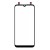 Replacement Front Glass For Lava Z66 Black By - Maxbhi Com