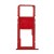 Sim Card Holder Tray For Samsung Galaxy A01 Red - Maxbhi Com