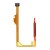 Fingerprint Sensor Flex Cable For Huawei Y7a Black By - Maxbhi Com