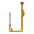 Fingerprint Sensor Flex Cable For Huawei Y7a White By - Maxbhi Com