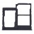 Sim Card Holder Tray For Samsung Galaxy A41 Black - Maxbhi Com