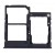 Sim Card Holder Tray For Samsung Galaxy A41 Black - Maxbhi Com