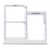 Sim Card Holder Tray For Samsung Galaxy A41 Silver - Maxbhi Com