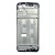 Lcd Frame Middle Chassis For Oppo A15 White By - Maxbhi Com