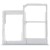 Sim Card Holder Tray For Samsung Galaxy A40 White - Maxbhi Com