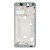 Lcd Frame Middle Chassis For Bq Aquaris U Black By - Maxbhi Com
