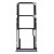 Sim Card Holder Tray For Xiaomi Redmi 9 Global June 2020 Black - Maxbhi Com
