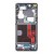 Lcd Frame Middle Chassis For Oppo Find X2 Pro Black By - Maxbhi Com
