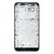 Lcd Frame Middle Chassis For Asus Zenfone 2 Ze551ml White By - Maxbhi Com