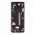 Lcd Frame Middle Chassis For Motorola Edge Magenta By - Maxbhi Com