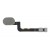 Fingerprint Sensor Flex Cable For Moto G5 Plus White By - Maxbhi Com