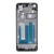 Lcd Frame Middle Chassis For Motorola One Action Blue By - Maxbhi Com