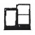 Sim Card Holder Tray For Samsung Galaxy A20e Black - Maxbhi Com