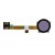 Fingerprint Sensor Flex Cable For Nokia 2 4 White By - Maxbhi Com