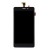 Lcd With Touch Screen For Wiko Pulp Fab 4g Black By - Maxbhi Com