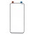 Replacement Front Glass For Vivo X50 Black By - Maxbhi Com
