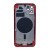 Full Body Housing For Apple Iphone 12 Red - Maxbhi Com