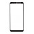 Replacement Front Glass For Samsung Galaxy A8 Plus 2018 Black By - Maxbhi Com