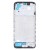 Lcd Frame Middle Chassis For Xiaomi Redmi Note 10 Black By - Maxbhi Com